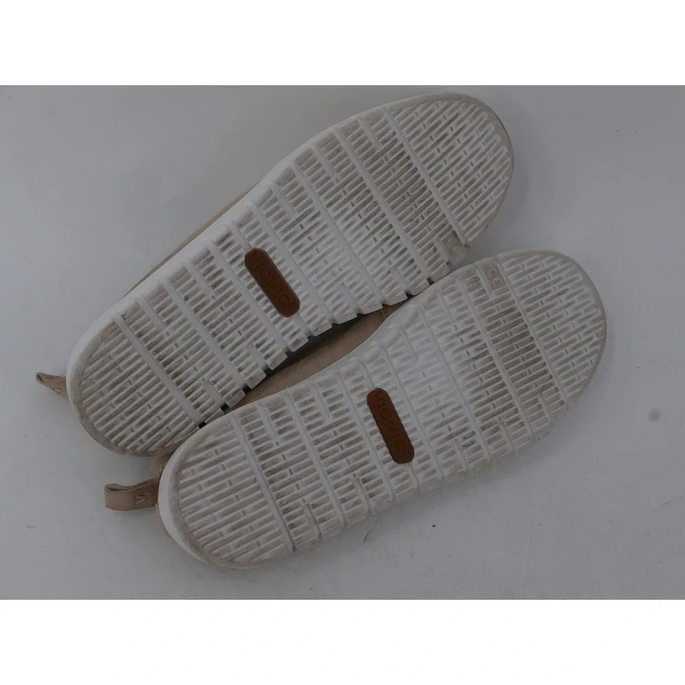 Vionic Uptown Loafers Shoes Beige Suede Slip On Comfort Flats Women's Size 9